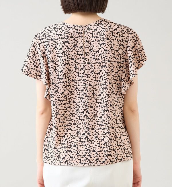 TIARA「Pansyプリントフリルブラウス」|シャツ・ブラウス|