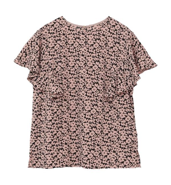 TIARA「Pansyプリントフリルブラウス」|シャツ・ブラウス|