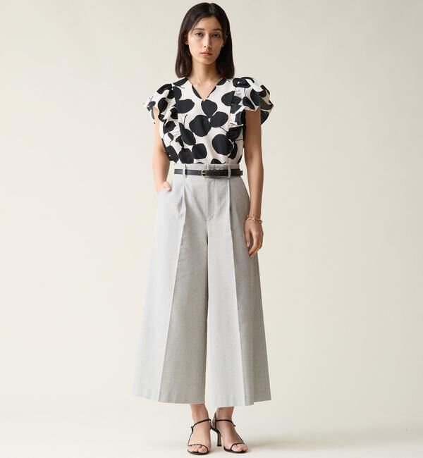 TIARA「9分丈ワイドパンツ」|その他|