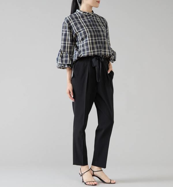 TIARA「フリルスリーブシャツブラウス」|シャツ・ブラウス|