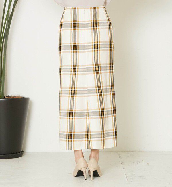 Liesse「チェックマーメイドスカート」|スカート|