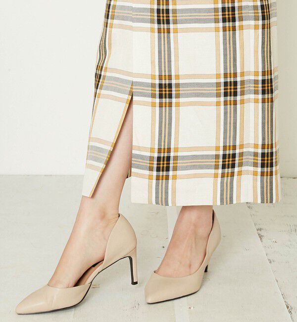 Liesse「チェックマーメイドスカート」|スカート|