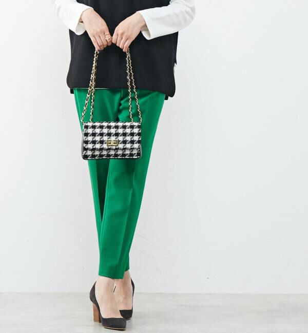 Liesse「【AULENTTI】ツイードチェーンバック/FB-05015-SA」|ショルダー・メッセンジャー|