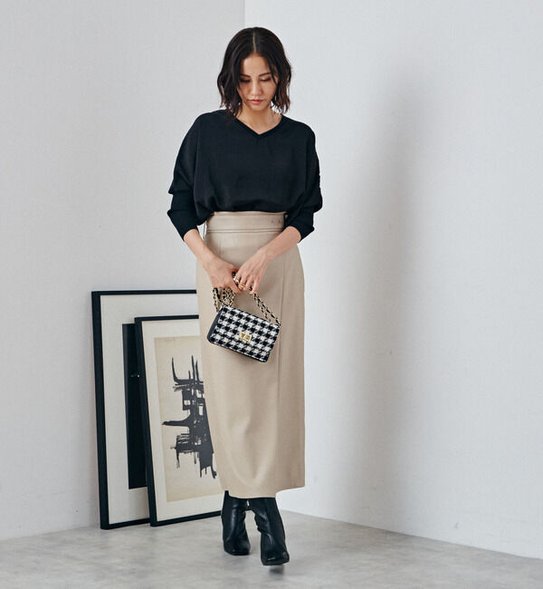 Liesse「【AULENTTI】ツイードチェーンバック/FB-05015-SA」|ショルダー・メッセンジャー|