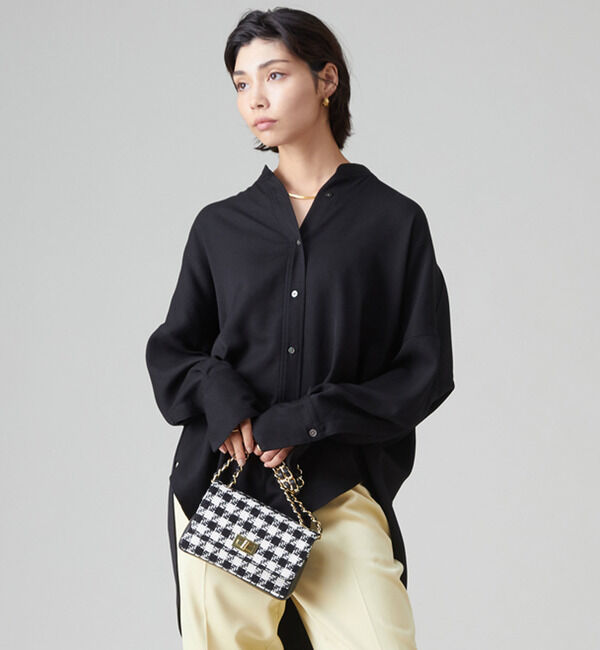 Liesse「【AULENTTI】ツイードチェーンバック/FB-05015-SA」|ショルダー・メッセンジャー|