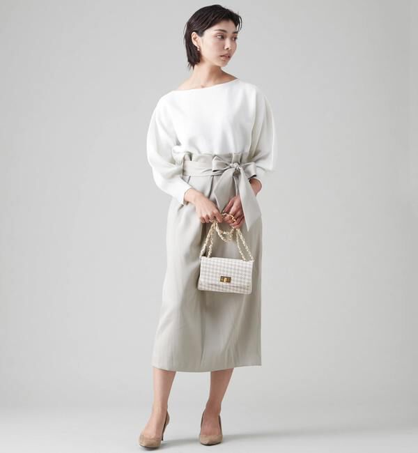 Liesse「【AULENTTI】ツイードチェーンバック/FB-05015-SA」|ショルダー・メッセンジャー|