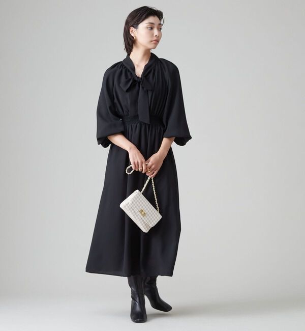 Liesse「【AULENTTI】ツイードチェーンバック/FB-05015-SA」|ショルダー・メッセンジャー|