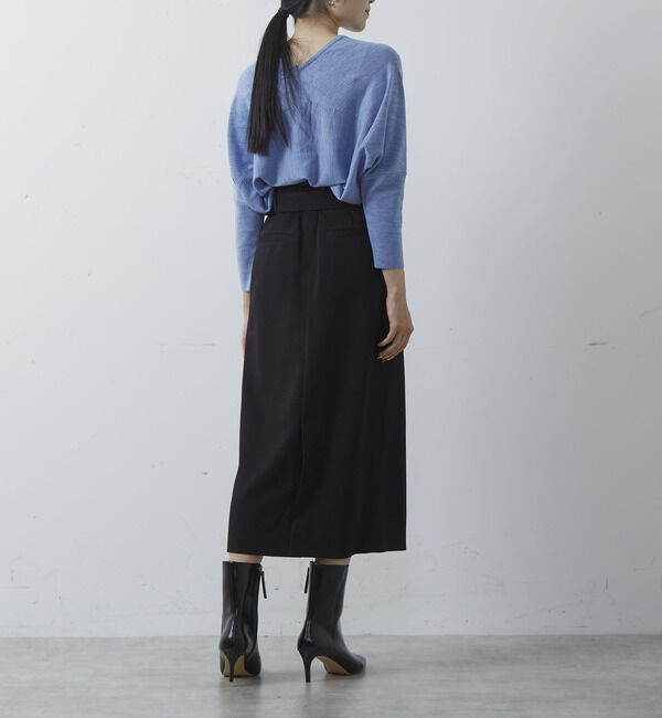 Liesse「タックワイドタイトスカート」|スカート|