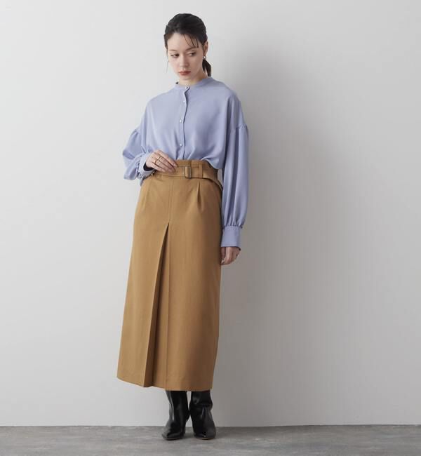 Liesse「タックワイドタイトスカート」|スカート|