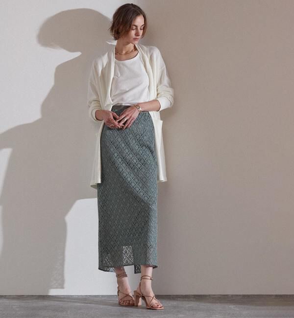 Liesse「麻調コットンカーディガン」|カーディガン|