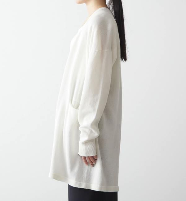 Liesse「麻調コットンカーディガン」|カーディガン|