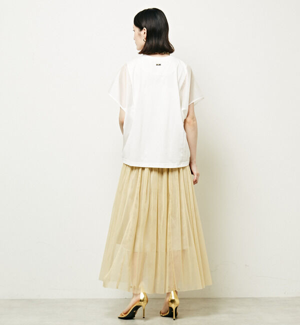 Soffitto「2WAYラメチュールスカート」|スカート|