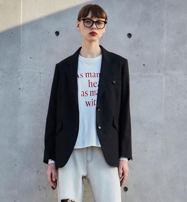 SOFFITTO「ビックシルエットジャケット」|テーラードジャケット|