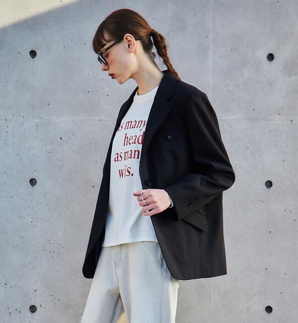 SOFFITTO「ビックシルエットジャケット」|テーラードジャケット|