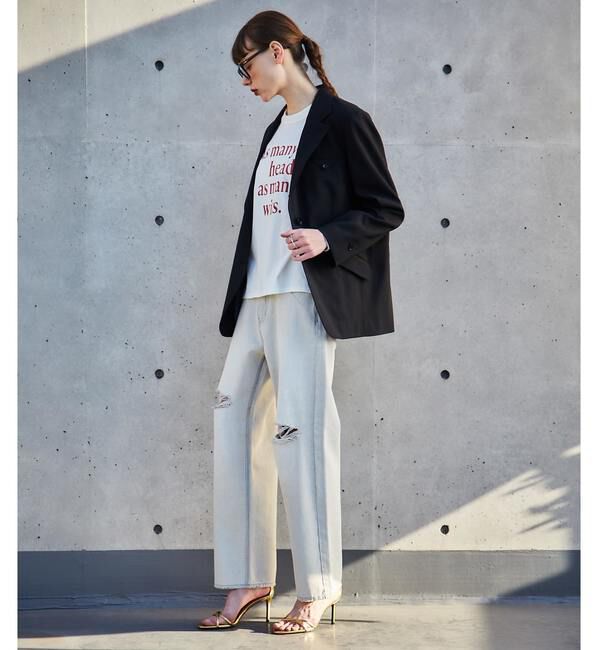 SOFFITTO「ビックシルエットジャケット」|テーラードジャケット|