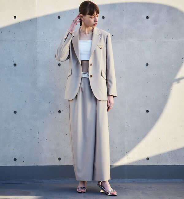 SOFFITTO「ビックシルエットジャケット」|テーラードジャケット|