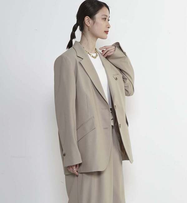 SOFFITTO「ビックシルエットジャケット」|テーラードジャケット|