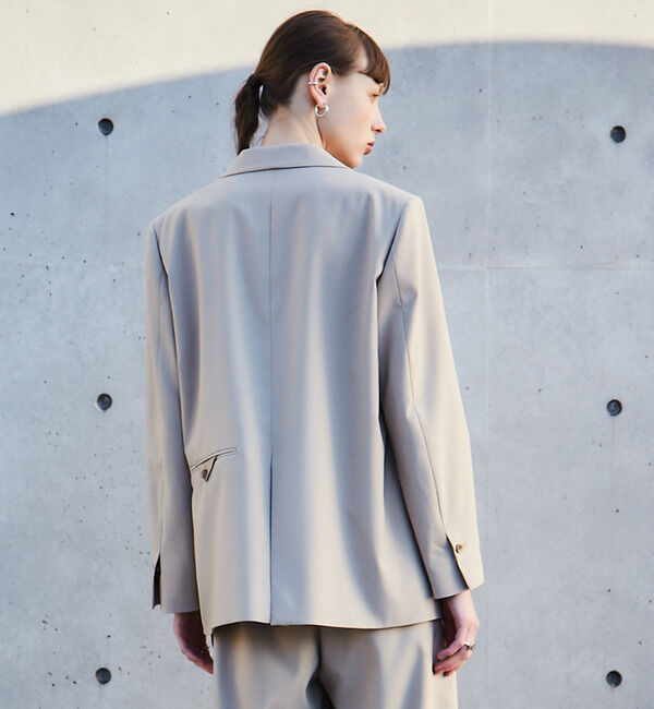 SOFFITTO「ビックシルエットジャケット」|テーラードジャケット|