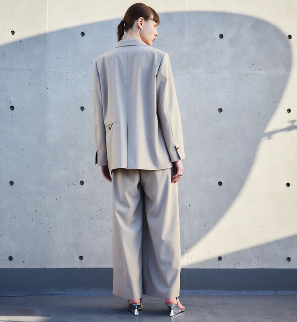 SOFFITTO「ビックシルエットジャケット」|テーラードジャケット|