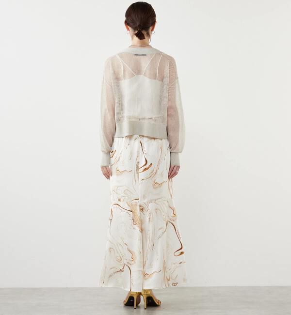 Soffitto「シアーカーディガン」|カーディガン|