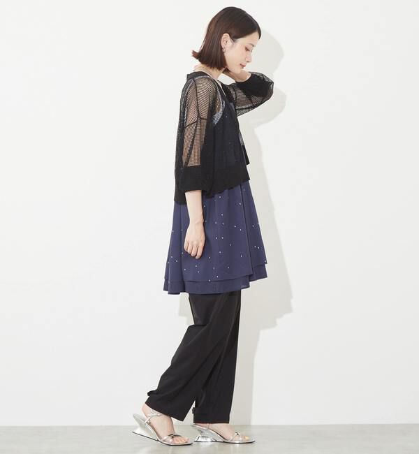 Soffitto「シアーカーディガン」|カーディガン|