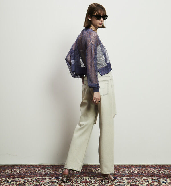 Soffitto「シアーカーディガン」|カーディガン|