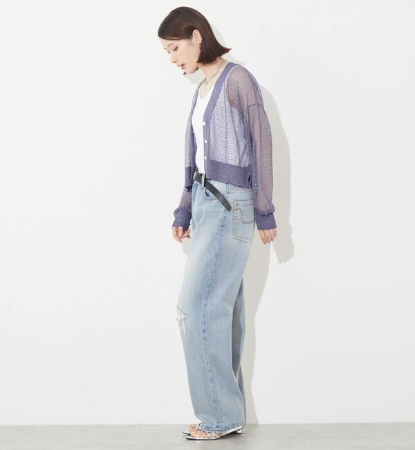 Soffitto「シアーカーディガン」|カーディガン|