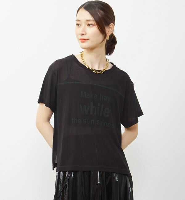 Soffitto「シアープリントTシャツ」|Tシャツ・カットソー|