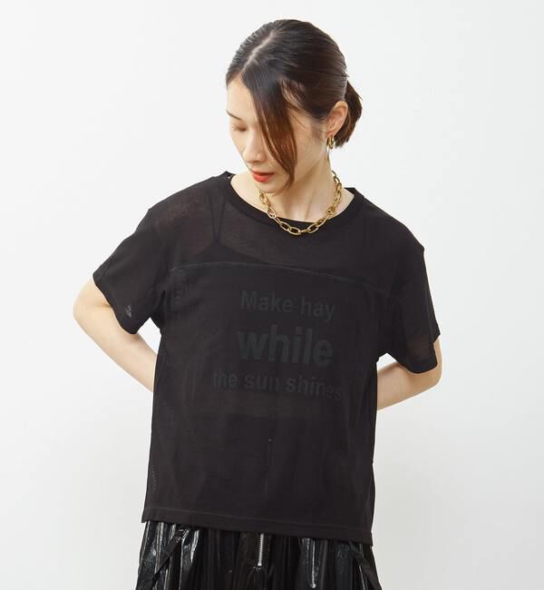 Soffitto「シアープリントTシャツ」|Tシャツ・カットソー|