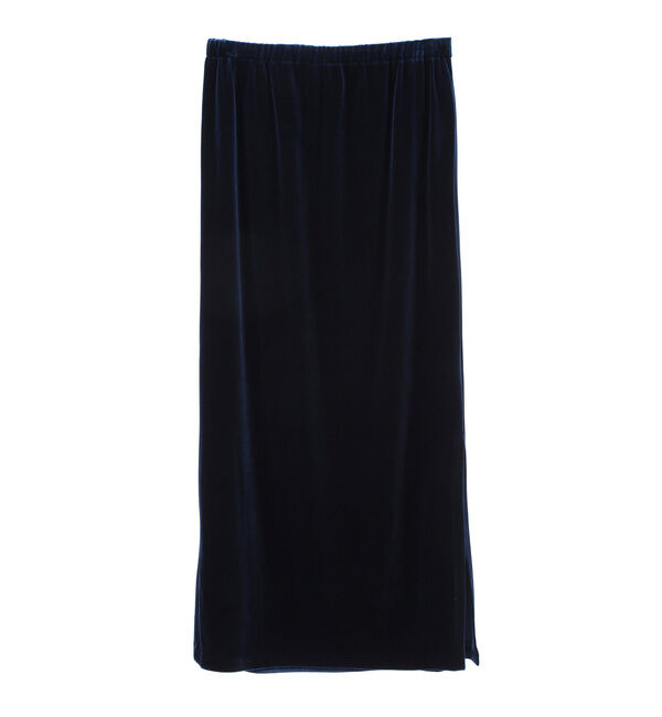 Soffitto「【定番アレンジ】ゴムギャザータイトベロアスカート」|スカート|