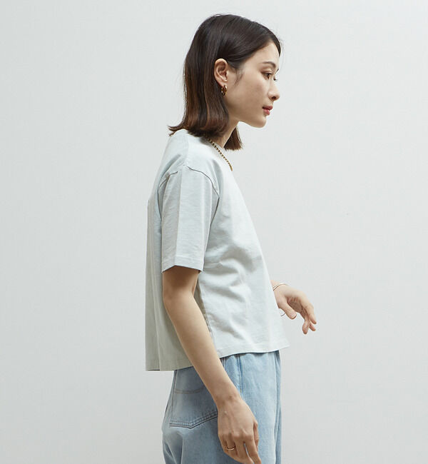 Soffitto「製品染コンパクトロゴ入りTシャツ」|Tシャツ・カットソー|