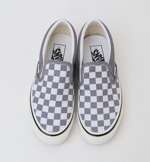 A_「【VANS（ヴァンズ）】チェッカーフラッグスリッポン」|スリッポン|