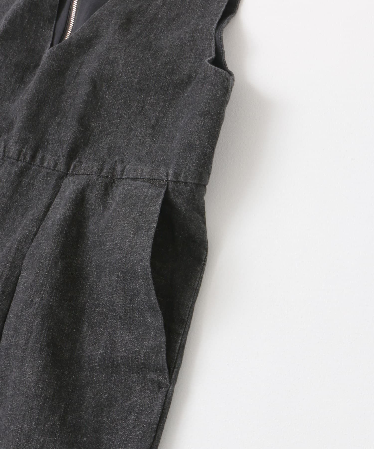 URBAN RESEARCH DOORS「FORK&SPOON　綿麻デニムオールインワン」|スカート|