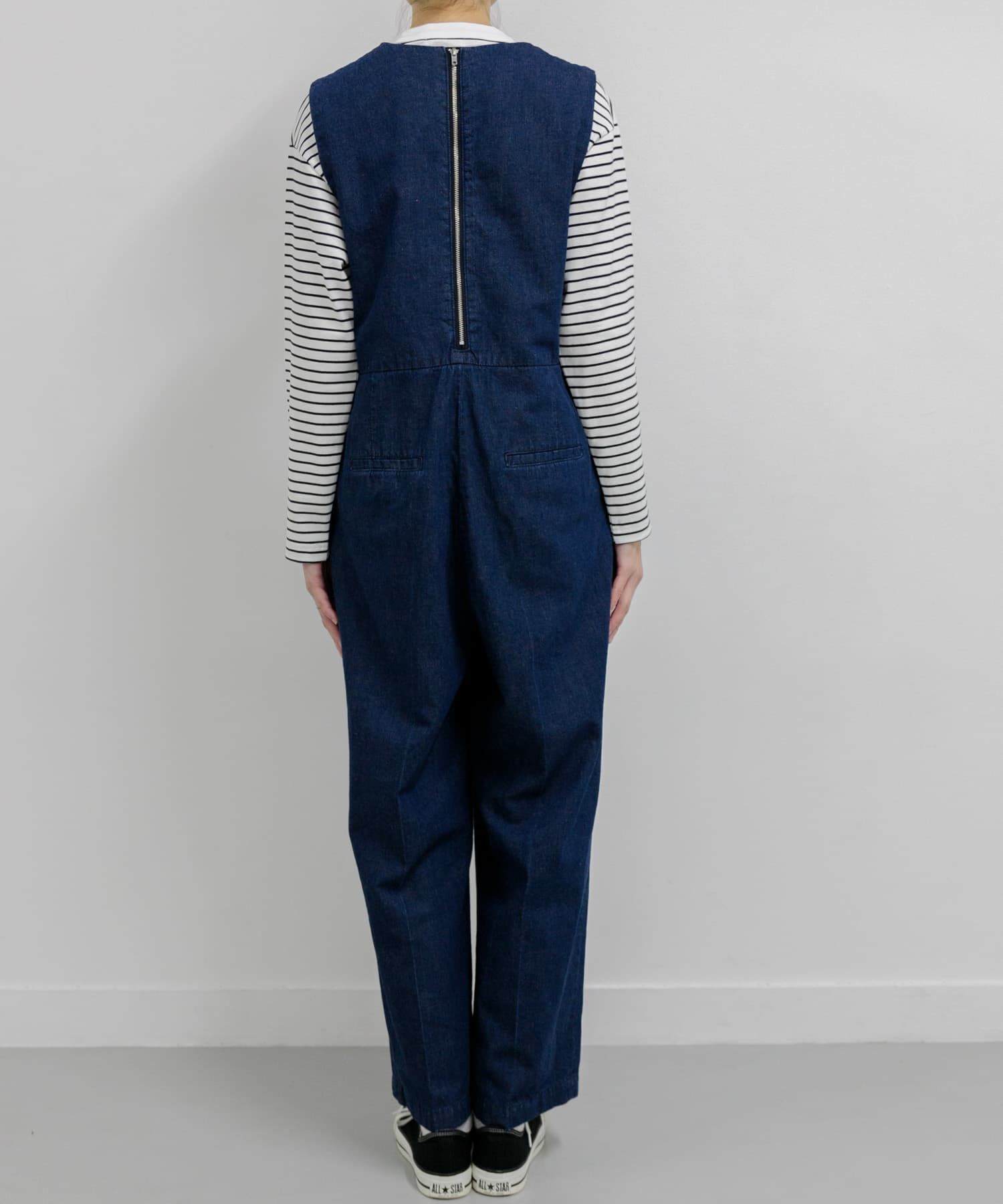 URBAN RESEARCH DOORS「FORK&SPOON　綿麻デニムオールインワン」|スカート|