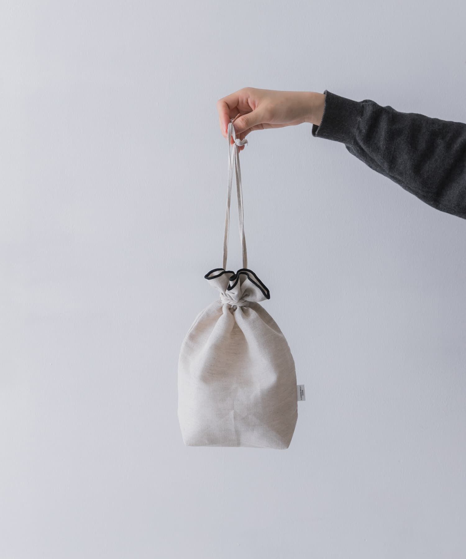 URBAN RESEARCH DOORS「DOORS LIVING PRODUCTS　コットンリネンライン巾着M」|その他|