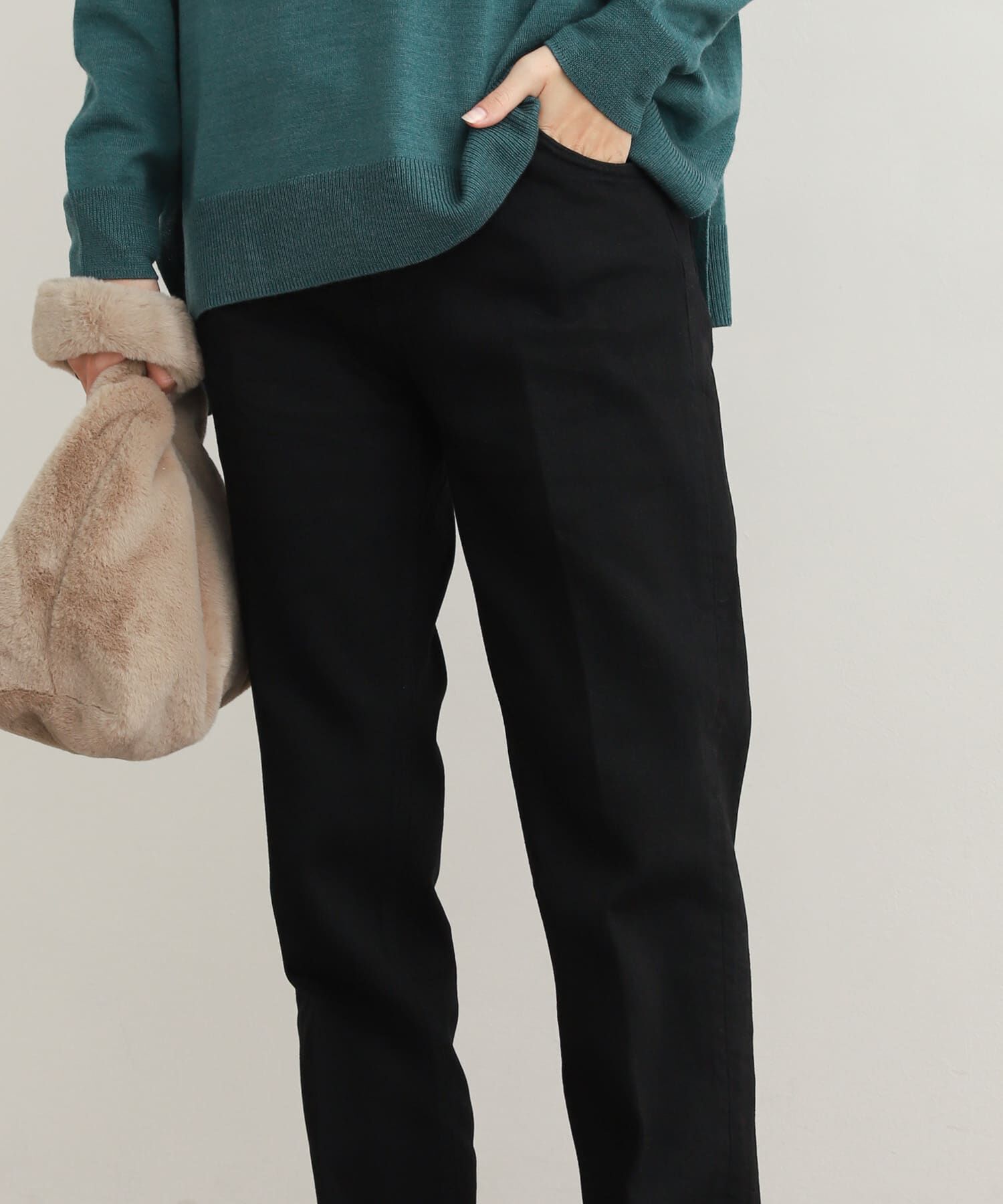 URBAN RESEARCH DOORS「ハイライズデニムパンツ」|デニム|