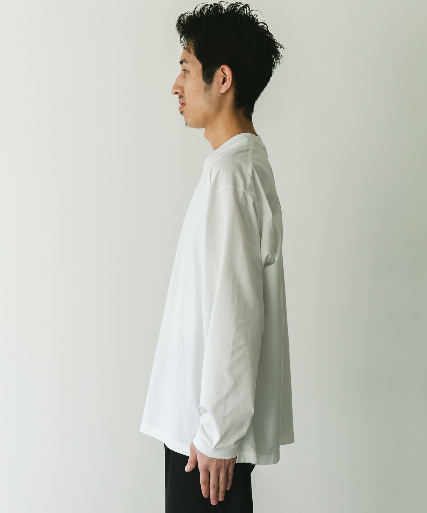 URBAN RESEARCH DOORS「『吸水速乾/ｲｰｼﾞｰｹｱ/接触冷感』ｸｲｯｸﾄﾞﾗｲ ﾛﾝｸﾞｽﾘｰ 」|Tシャツ・カットソー|