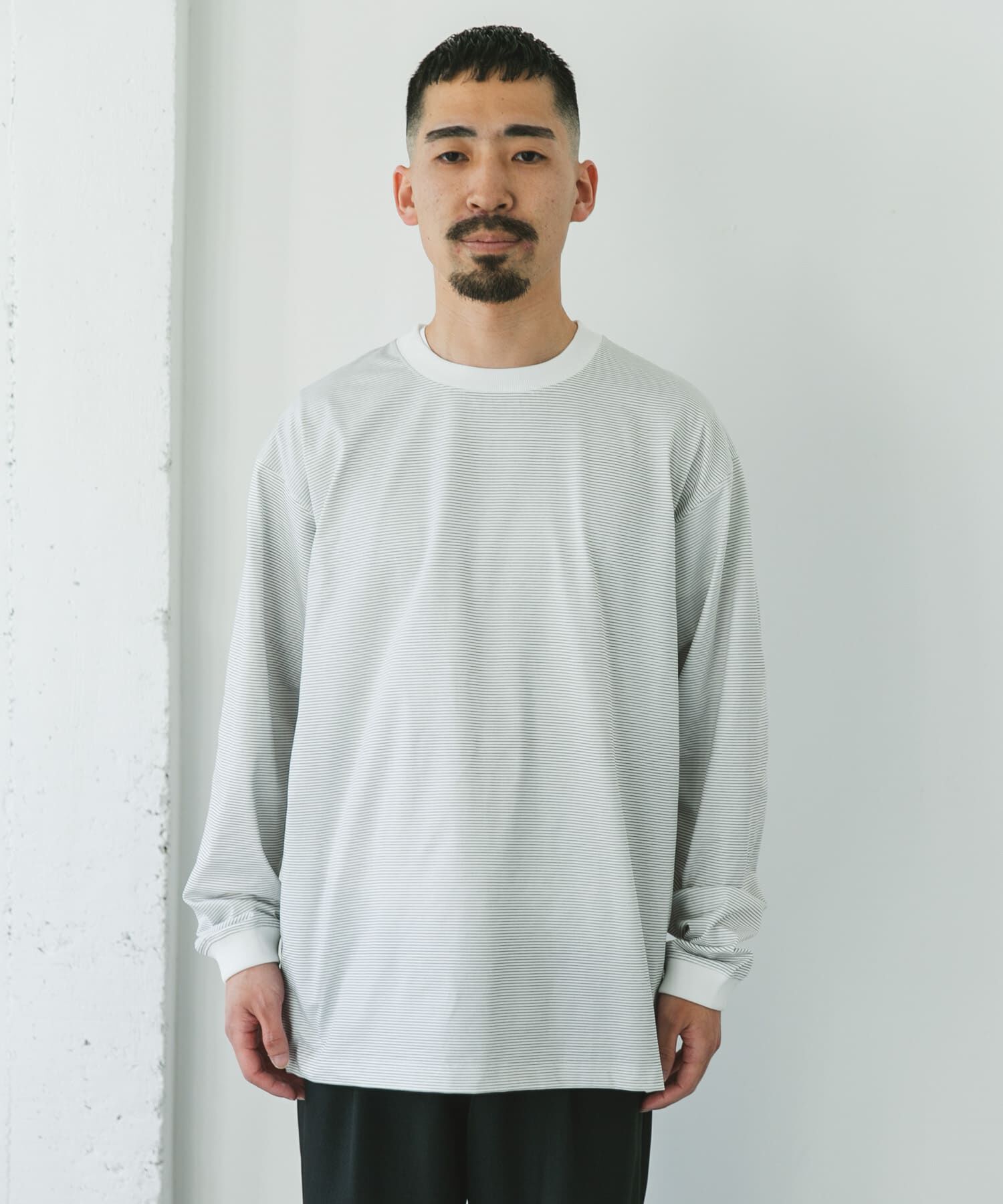 URBAN RESEARCH DOORS「『吸水速乾/ｲｰｼﾞｰｹｱ/接触冷感』ｸｲｯｸﾄﾞﾗｲ ﾛﾝｸﾞｽﾘｰ 」|Tシャツ・カットソー|