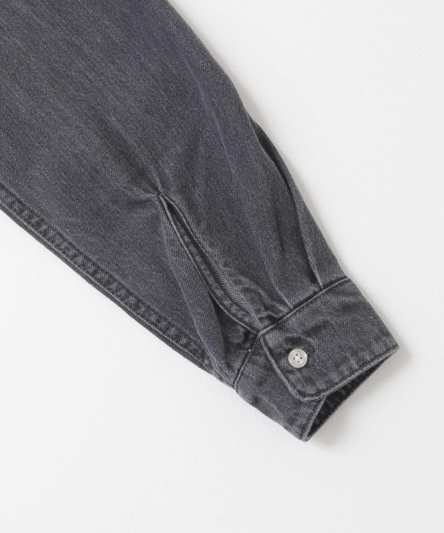 URBAN RESEARCH DOORS「デニムバンドカラーシャツ」|シャツ・ブラウス|