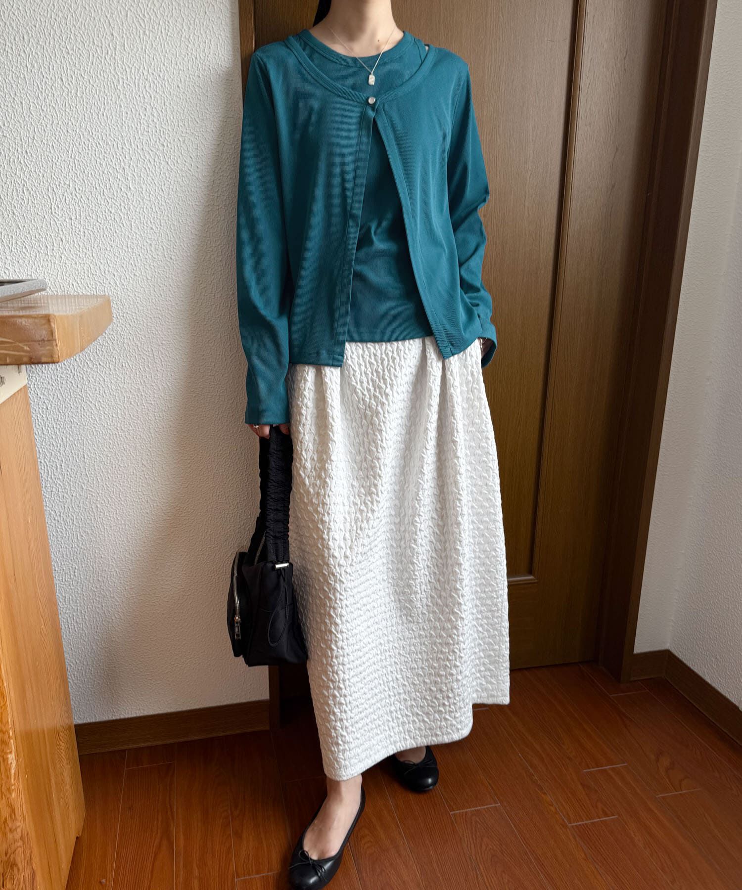 URBAN RESEARCH DOORS「アメスリタンクトップセットカーディガン」|カーディガン|