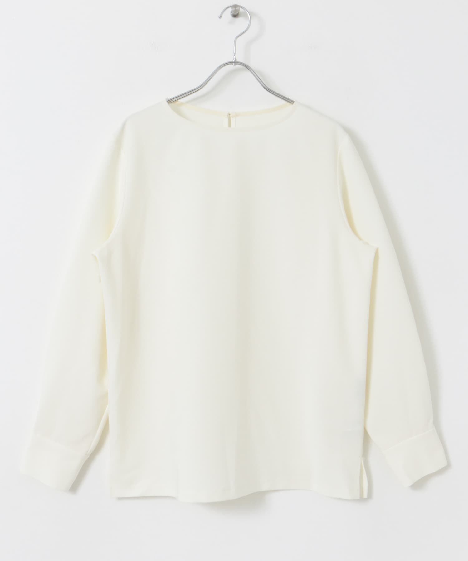 URBAN RESEARCH DOORS「クルーネックプルオーバーブラウス」|シャツ・ブラウス|