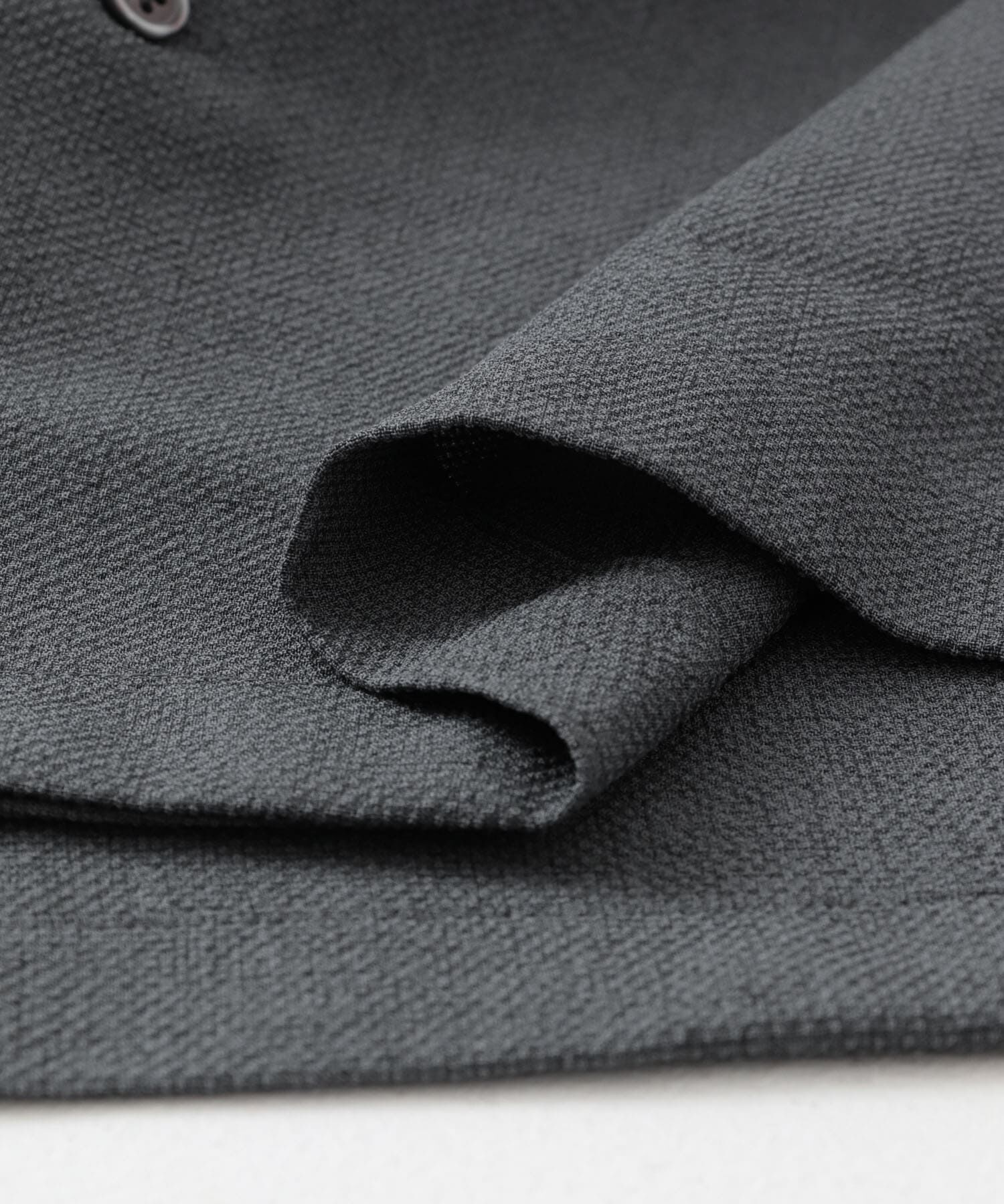 URBAN RESEARCH DOORS「マイクロサッカー オープンカラー ショートスリーブシャツ」|シャツ・ブラウス|