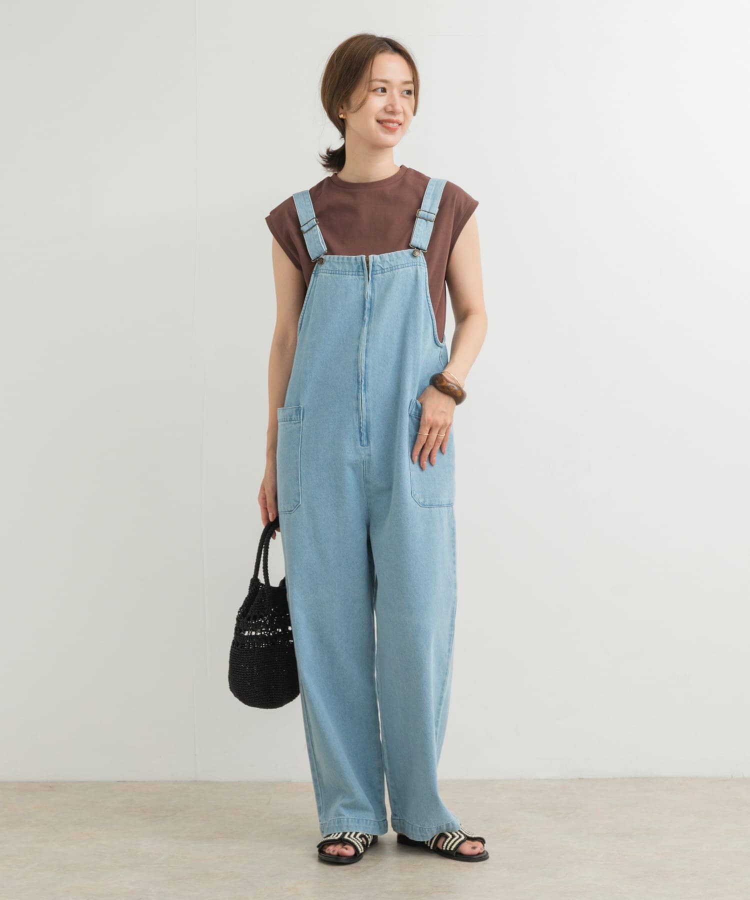 URBAN RESEARCH DOORS「『接触冷感/UVカット』ドライカノコフレンチプルオーバー」|Tシャツ・カットソー|