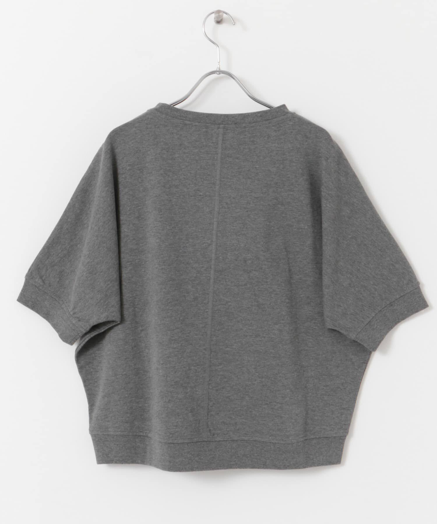 URBAN RESEARCH DOORS「『セットアップ対応』モダールコットンドルマン裏毛プルオーバー」|Tシャツ・カットソー|