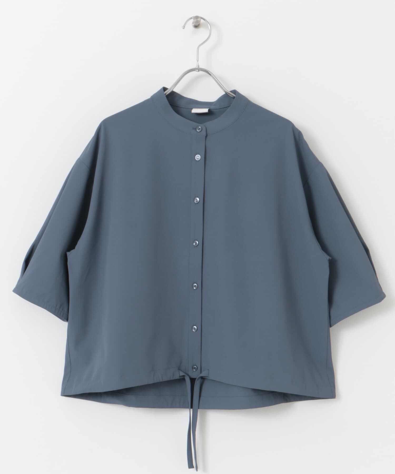 URBAN RESEARCH DOORS「『仁村紗和さん着用』『UR TECH』サマシェアドロストブラウス」|シャツ・ブラウス|