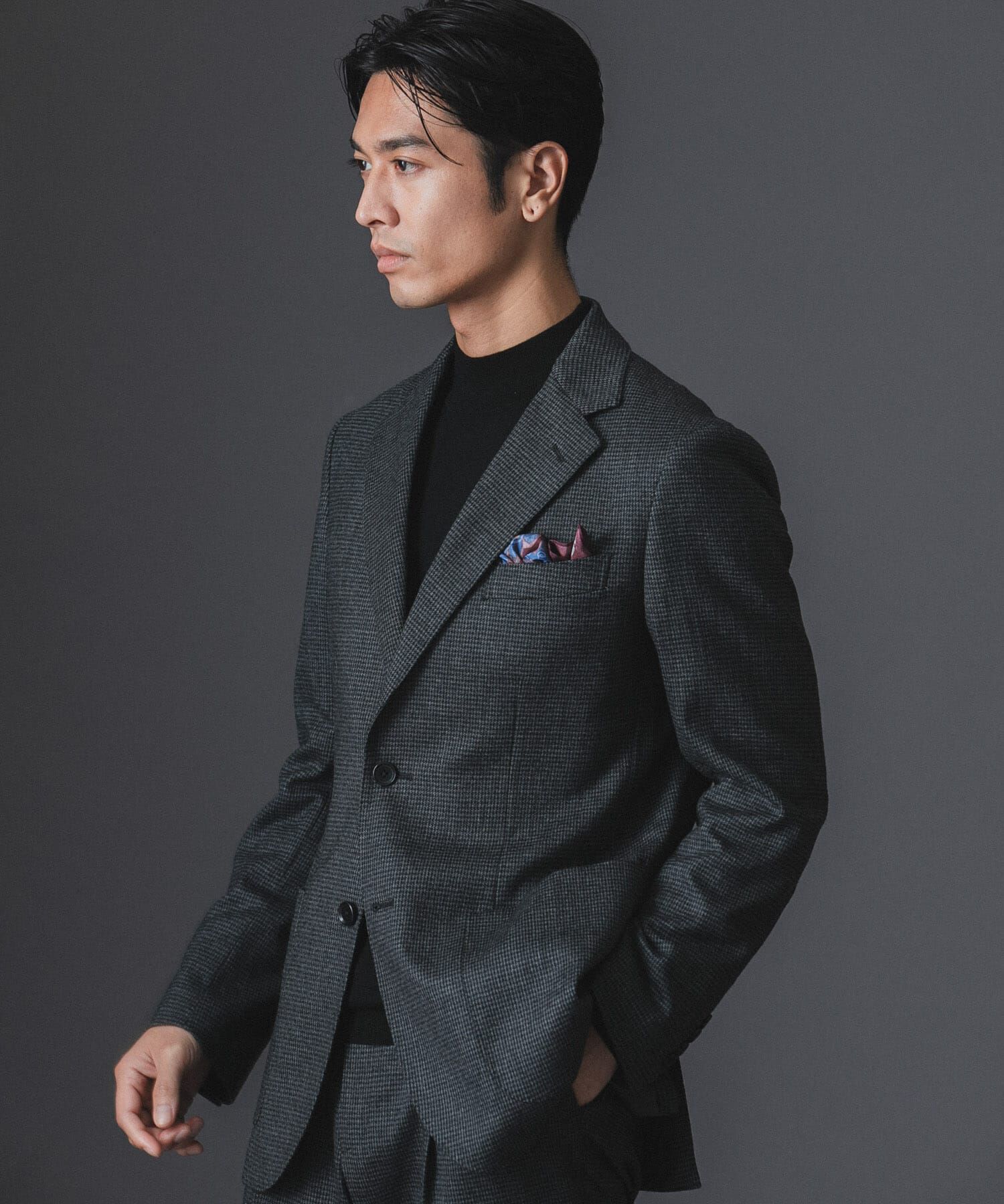 URBAN RESEARCH DOORS「LIFE STYLE TAILOR　フラノジャケット」|その他|グレー系その他