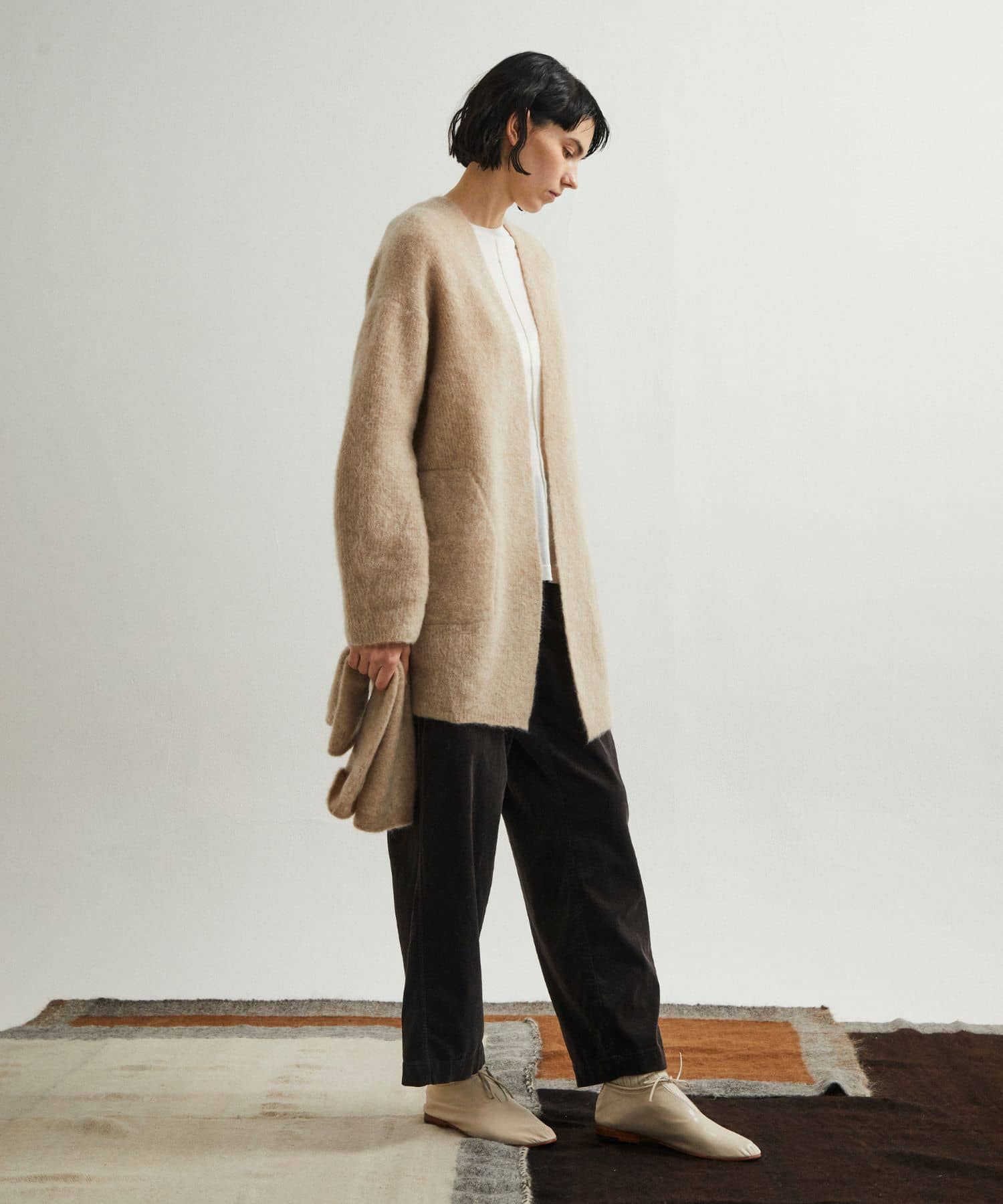 URBAN RESEARCH DOORS「『一部別注カラー』unfil　mohair cardigan」|カーディガン|