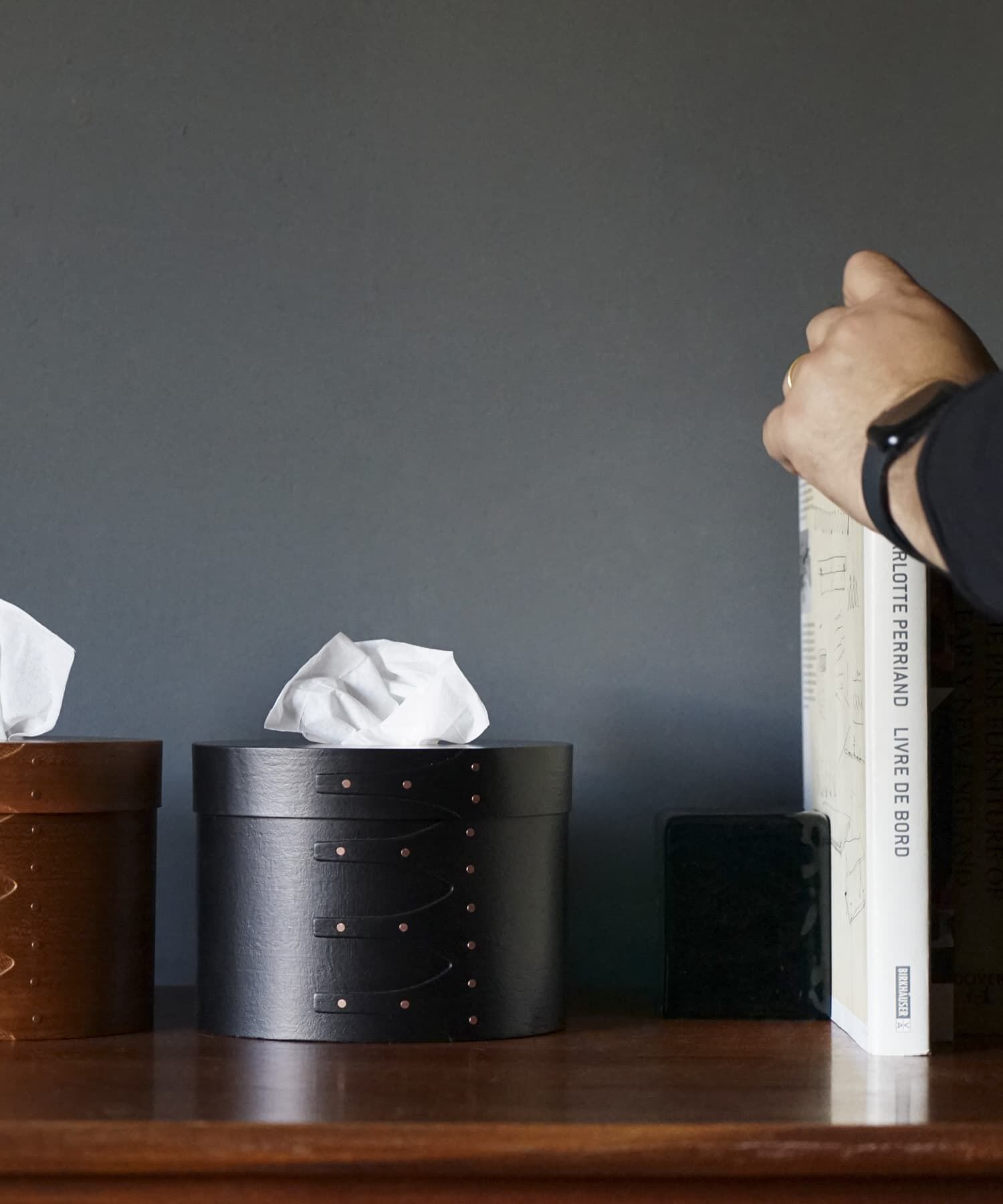 URBAN RESEARCH DOORS「『WEB限定』AXCIS　シェーカーティッシュボックス ブラック」|その他|