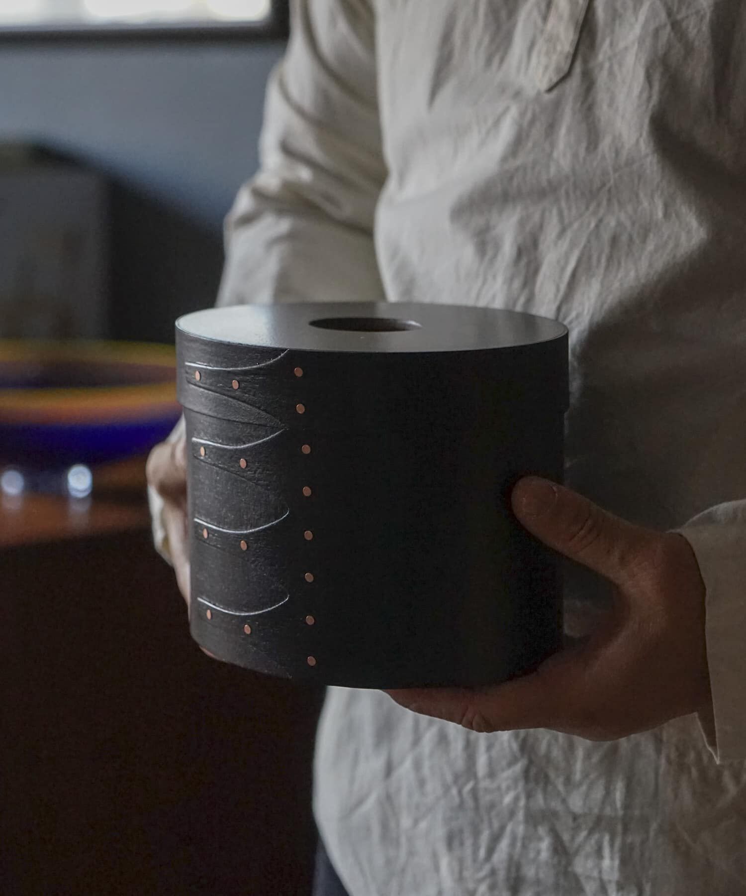 URBAN RESEARCH DOORS「『WEB限定』AXCIS　シェーカーティッシュボックス ブラック」|その他|