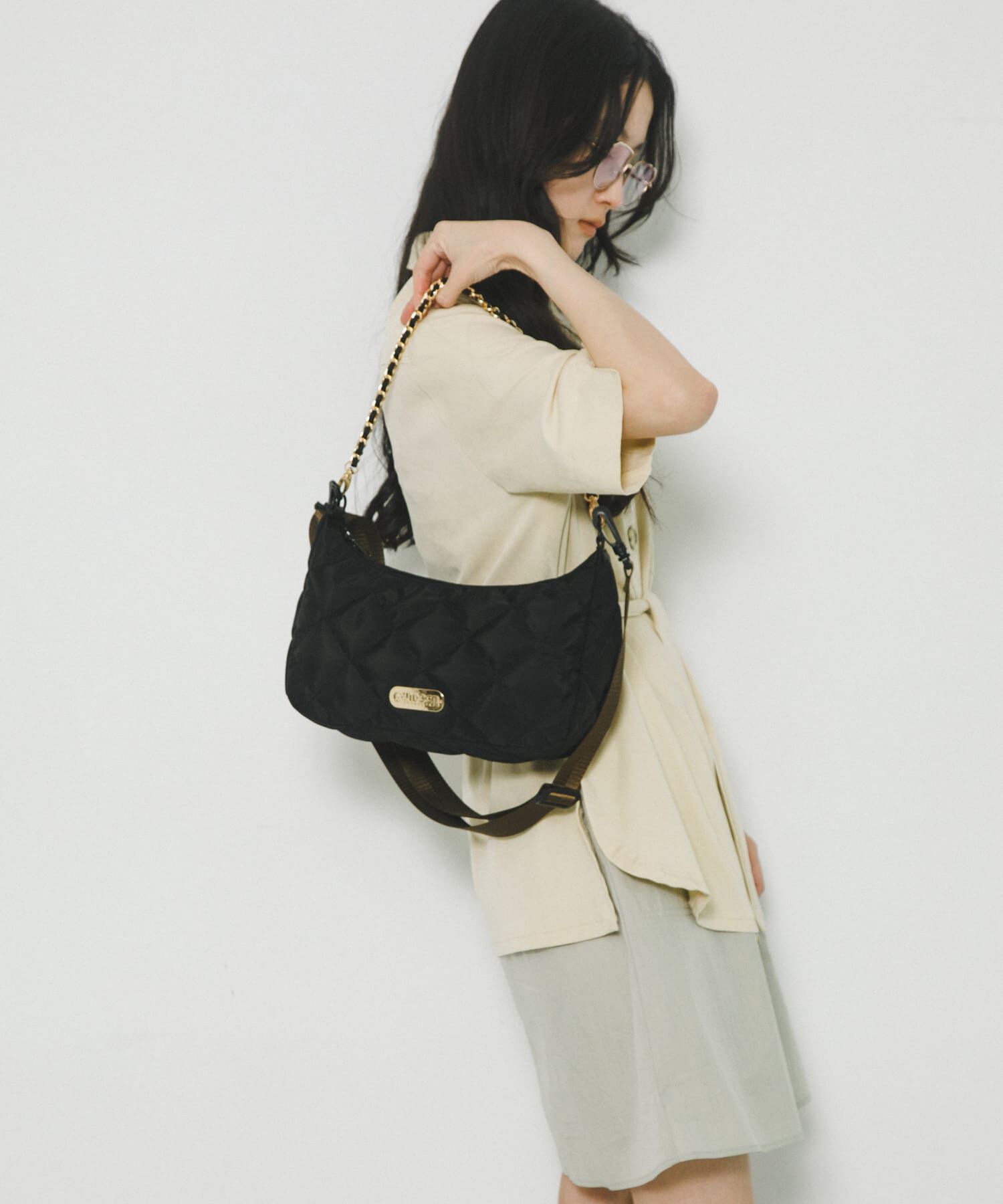 RODE SKO「『別注』OUTDOOR PRODUCTS&times;hun RODESKO　QuiltingChainBag」|ハンドバッグ|